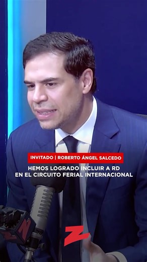 Z101 Digital on Instagram: "📽️[#ZEntrevista] Roberto Ángel Salcedo: hemos logrado incluir a RD en el circuito ferial internacional Escucha sus comentarios Link en la Bio 👆🏻 #ZDigital #Z101 #ZTV #ElGobiernoDeLaMañana"