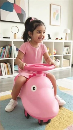 Chanak Dino Swing Car 🦕 Twist, Wiggle & Ride! | Fun Ride-On Toy for Kids