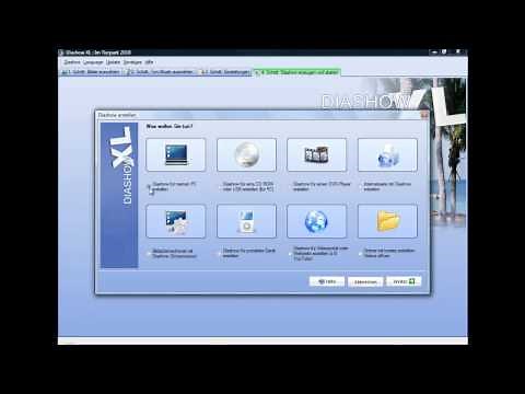 Diashow XL 2 zum Diashow erstellen mit Musik