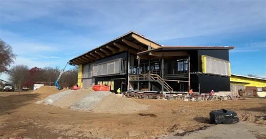 TAKE THE TOUR: New Walker library halfway through construction