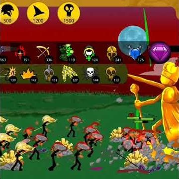 Golden Statue vs Army 😱 | Stick War Legacy 6.0.5 #stickman #shorts #stickwarlegacy