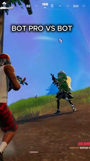 BOT PRO VS BOT😁 #fortnite #gaming #shortvideo