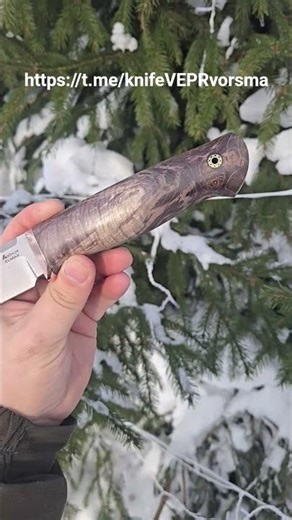 Elmax powder steel knife! Handcrafted!