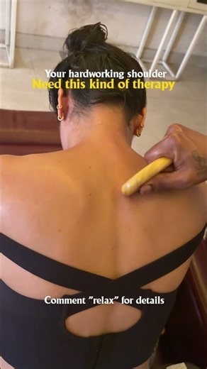 Stiff Shoulders? Try This Relaxing Shoulder & Neck Massage 💆‍♀️ | Stress Relief Massage at Home
