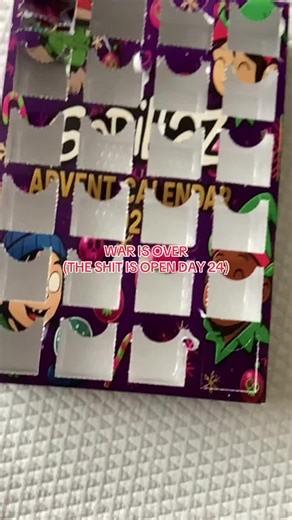 Gorillaz Advent Calendar Day 24 Celebration