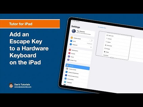 Add an Escape Key to the iPad's Smart Keyboard