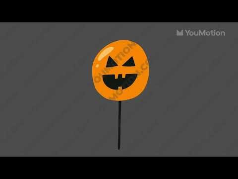 Free Halloween Cartoon Animations Seasonal Graphics Pack For AE/PR/DR/FCPX
