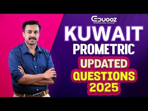 Kuwait Prometric 2025 | Updated Questions & Answers | Most Repeated MCQs | Eduooz Academy