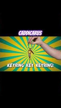 Caddicarus Keyring Key Keyring Commercial #shorts #caddicarus