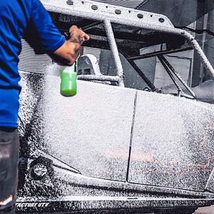 432 reactions · 41 shares | Dirt and mud doesn't stand a chance against the cleaning power of Slick Products 3-step wash kit. | Slick Products | Facebook