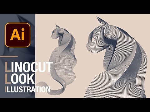 How to Create Linocut Look Illustration in Illustrator