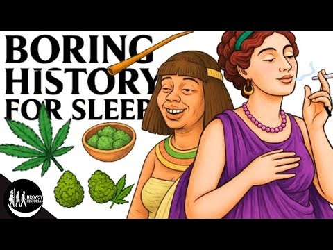 When Did People Start Smoking Weed and more | Boring History For Sleep