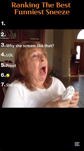 Ranking The Funniest Sneezes Ever! 😂 (Wait for #1)