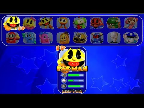 Pac-Man World Rally All Characters [PSP]