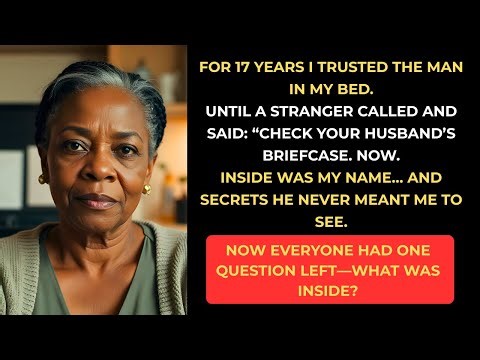 My husband kept a locked briefcase for 17 years. The day it opened, everything changed.