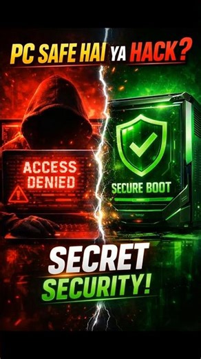 Secure Boot Explained in 30 Seconds 🔐 | Hidden PC Security Feature You MUST Know!