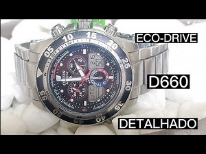 A COMPLICAÇÃO SENDO MOSTRADA DE MANEIRA SIMPLES E DETALHADA - CITIZEN ECO-DRIVE C660