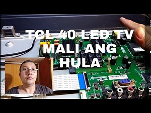 TCL 40 LED TV TURNING ON & OFF