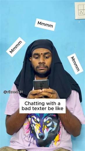 Vikneshwaran on Instagram: "Wait for it😆Tag that frnd😅 Content inspired from- @sneha_shenoy #funny #funnyvideos #viknesh31 #contentcreator #reelsexplore #reelstamil #learnfrominstagram #friendshipgoals #badtexter #text #message #texter #comedyvideo #comedypost (comedy, funny, reels, friend, fun)"