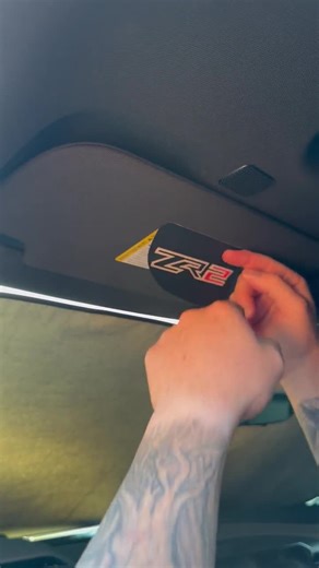 AT4 Decal for Car Enthusiasts Sleek Black and Red Design Blocks the Safety Sticker on Visor Easy to Apply Durable Visor Blackouts 2 PCS - Etsy