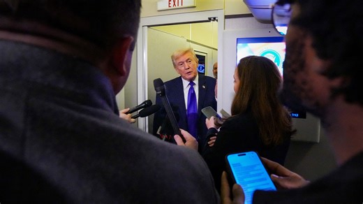 Trump hails ‘very good’ Iran talks but maintains threat of military action