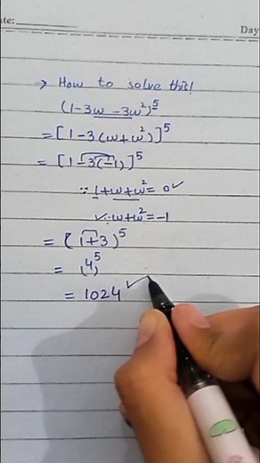 Cube Root of Unity Tricks for Exams | Fast & Easy Method 🔥