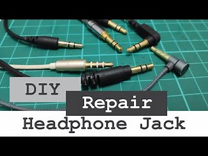FIX earphone no sound DIY jack repair Tutorial