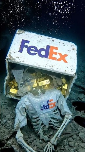 POV: I Found a Lost FedEx Shipment from 1998... It Was FULL OF GOLD! 📦💰😱