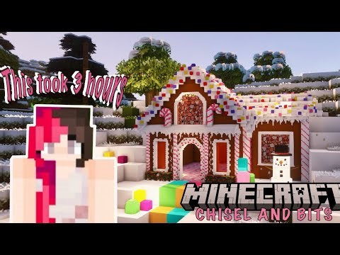 This Build Took 3+ HOURS | Minecraft Gingerbread House