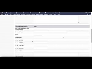 Dolibarr configuration de démarrage