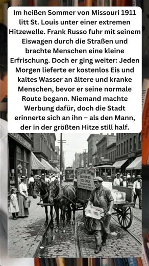 Der Eisverkäufer, der die Hitzewelle besiegte – Eine vergessene Heldengeschichte von 1911