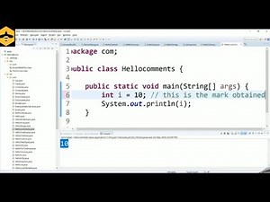 How to add comments in java ? Java tutorial for beginners !