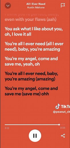 All I Ever Need by Austin Mahone: Lyrics and Music Video