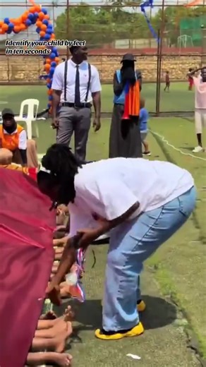 Parents, can you pick out your child by feet in a crowd? 10 seconds on the clock, go . | Justice TV