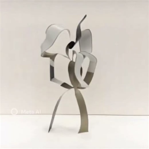 It’s near impossible to understand the form. This was made from a real object run through AI #art