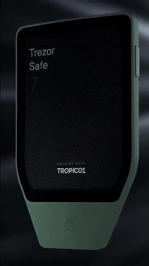 Trezor Safe 7 TROPIC01 Chip - Most Secure Crypto Hardware Wallet?