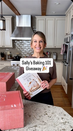 Sally McKenney on Instagram: "With the release of Sally’s Baking 101 (and all the love you’ve shown it), I want to end the year with something special. 🩷 #sallysbaking101 ⠀⠀⠀⠀⠀⠀⠀⠀⠀ When the cookbook launched, my publishing team put together a few limited PR boxes filled with baking tools and a signed copy of Sally’s Baking 101, and now we’d love to give 3 of them to you. ⠀⠀⠀⠀⠀⠀⠀⠀⠀ Each box includes baking essentials I use and love in my own kitchen (and is valued at over $265). ⠀⠀⠀⠀⠀⠀⠀⠀⠀ Each b