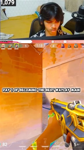 Grinding Waylay in Valorant Day 1