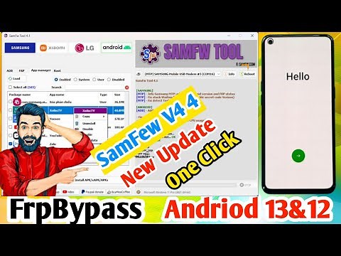 SamFw FRP Tool V4.4 Dowanloud Free || Adb Enable One-Click Tool