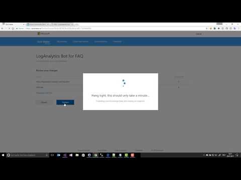 Very fast implementation of an Azure FAQ Bot with QnA Maker for your own web site