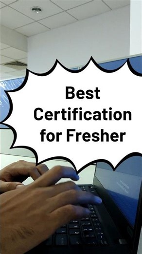 Best Certification for freshers for software Engineering. #certification #job #skills