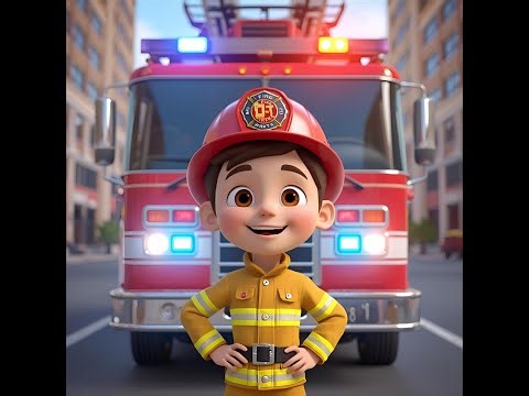 Fire Engine Song 🚒 | Fun Kids Song