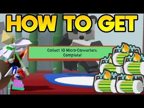 How to Get Micro-Converters [Fast And Easy] In Bee Swarm Simulator