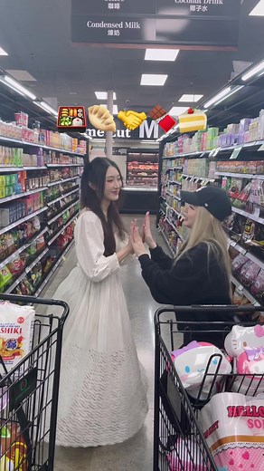 Healthy Groceries 🤝 Cute Snacks #99ranch #99ranchmarket #groceryshopping #fyp #groceryhaul #hellokitty #snacks