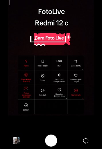 Cara Foto Live di Redmi 12c: Tips dan Trik