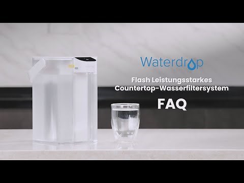 FAQ (DE) | Waterdrop Sofortiger Leistungsstarker Wasserfilter-Krug | Einrichtung & Nutzung