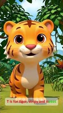 ABC Safari Adventure part-04 #nurseryrhymes #childrenssongs #childrensrhymes #shorts #shortvideo