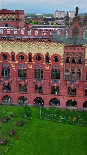 Templeton Building & People’s Palace Drone Views | Glasgow From Above 🚁