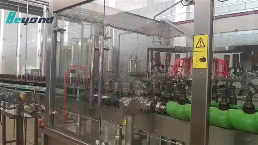 Automatic Beer Bottle Filling Machine for Beer Packing Line and Glass Bottling Plant