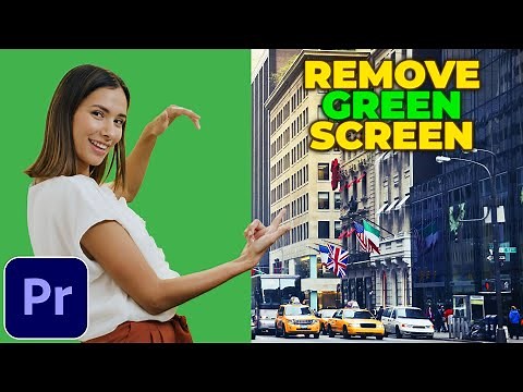 How to Remove Green Screen Background in Premiere Pro